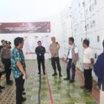 Kapolres AKBP Husni Bersama Jajaran Tinjau Gudang Logistik KPU Luwu Utara.