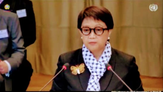 *IMO-Indonesia Apresiasi Sikap Tegas Menlu Retno Desak Israel Mundur dari Gaza*