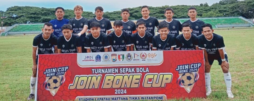 Turnamen Sepakbola JOIN Bone Cup, Selfi Tani FC Sukses Melaju Semi FINAL