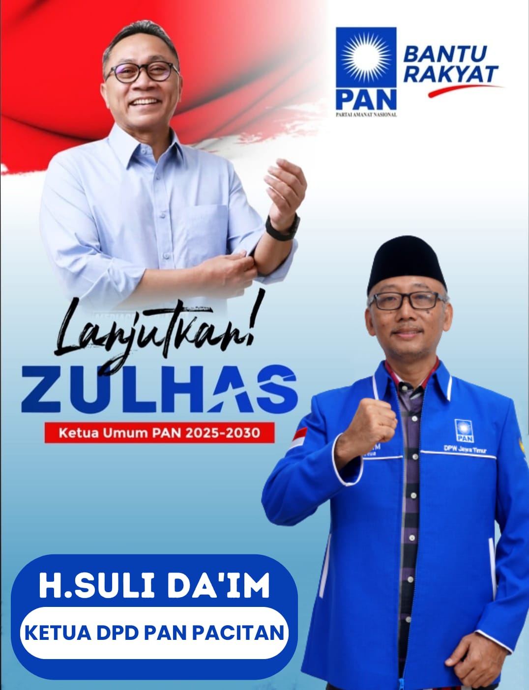 DPD PAN Pacitan Dukung Kembali Zulkifli Hasan Sebagai Ketua Umum PAN 2025-2030