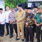 Bupati Barru Melakukan Peletakan Batu Pertama Pembangunan Kantor Baznas