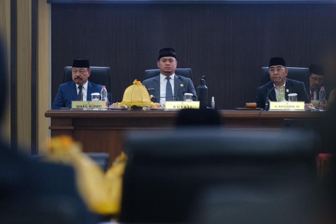 Bupati Gowa Terima Rekomendasi LKPJ 2023 Dari DPRD Kabupaten Gowa