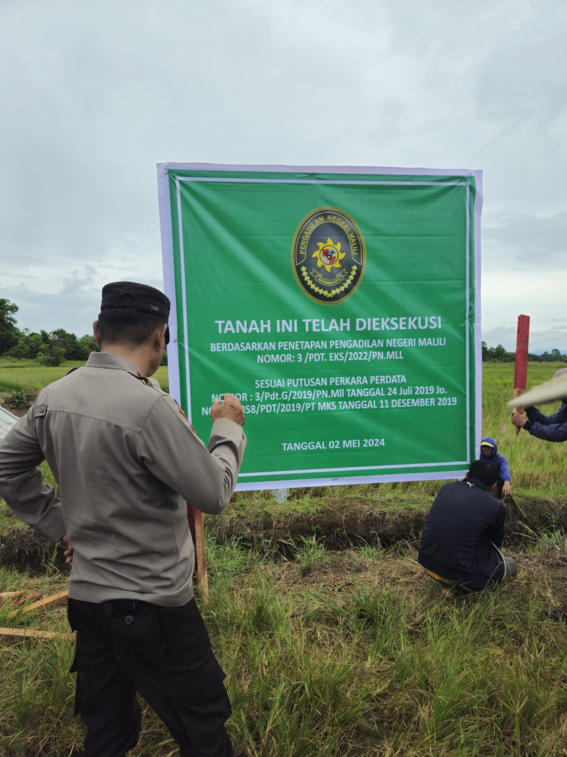 Kasus Sengketa Tanah Desa Tole Kecamatan Towuti Luwu Timur.