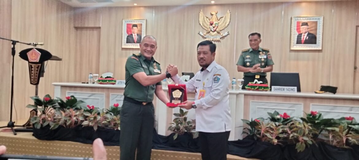 Aksi Bela Negara Oleh Aster Panglima TNI di Kota Kendari