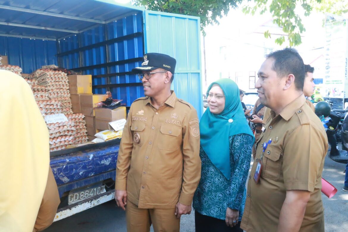 Jelang Idul Adha Pemerintah Kabupaten Takalar Gelar Pasar Murah