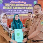 Dokter Ulfah Bersama Tim Penilai Lomba Desa dan Kelurahan Tingkat Kabupaten Barru Kunjungi Kecamatan Mallusetasi