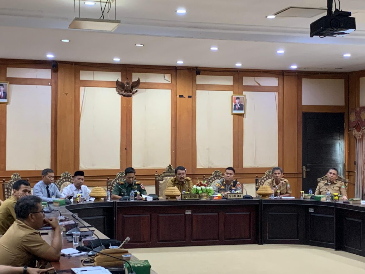 Dandim 1430/Konut Hadiri Rapat Persiapan Perayaan HUT RI ke-79 di Kabupaten Konawe Utara