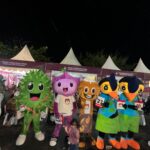 Komisi Pemilihan Umum (KPU) Provinsi Sulawesi Selatan (Sul-sel) Menggelar Karnaval Maskot.