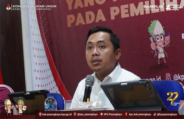 KPU Pasangkayu Menggelar Rapat Koordinasi, Akurasi dan Validitas Tindak Lanjut Data Pemilih