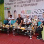 Ribuan Pendukung Emak- emak Sambut Hangat Cagub Dr Asnuddin Sokong di Markas Besar AIM-PAS