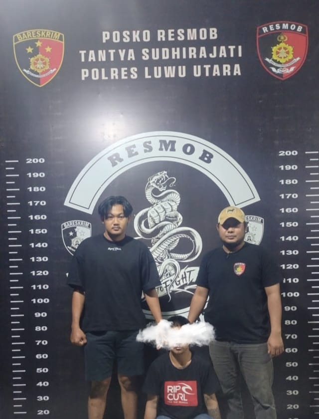 Unit Resmob Polres Luwu Utara Amankan Pelaku Pencurian.