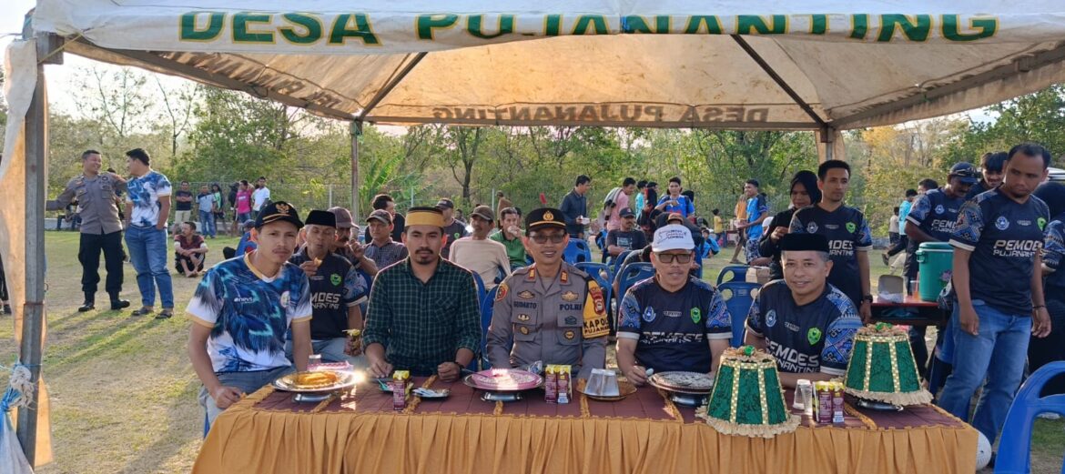 Kades Abdul Rahman Hadiri Pembukaan Mini Soccer Cup I Pujananting