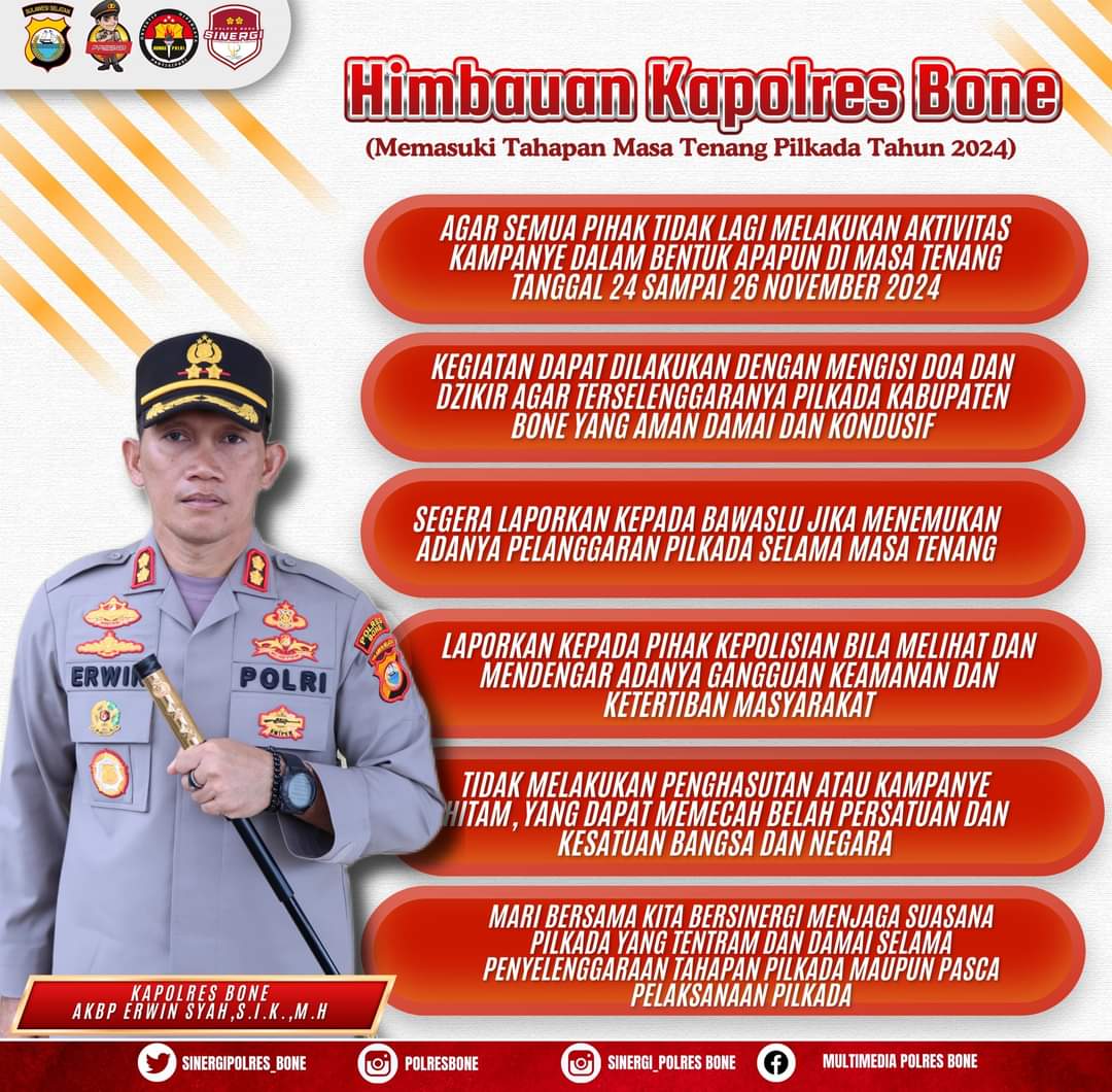 HIMBAUAN POLRES BONE