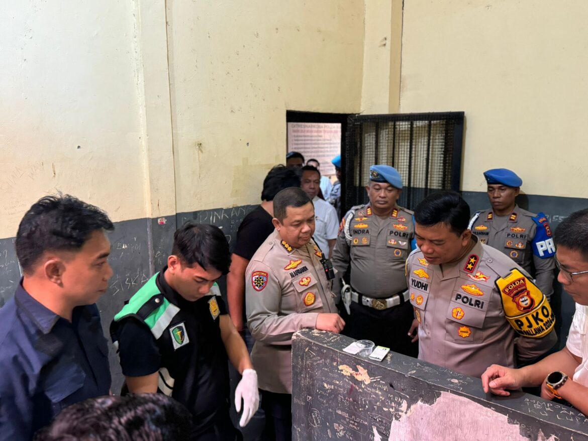 Polda Sulsel Gelar Operasi Gaktibplin dan Pemeriksaan Urine untuk Deteksi Narkoba