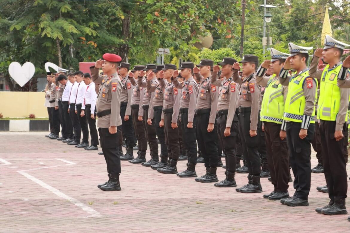 Siap Amankan Jalannya Kampanye Terbuka Pilkada 2024, Kapolres Barru Siapkan 180 Personel