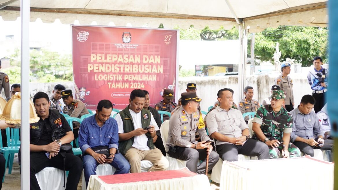 Pelepasan Dan Pendistribusian Logistik Pemilihan Kepala Daerah Tahun 2024