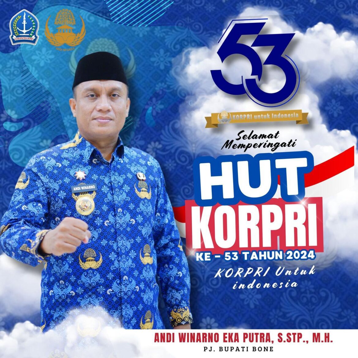 Selamat Memperingati HUT KORPRI Ke-53 Tahun 2024